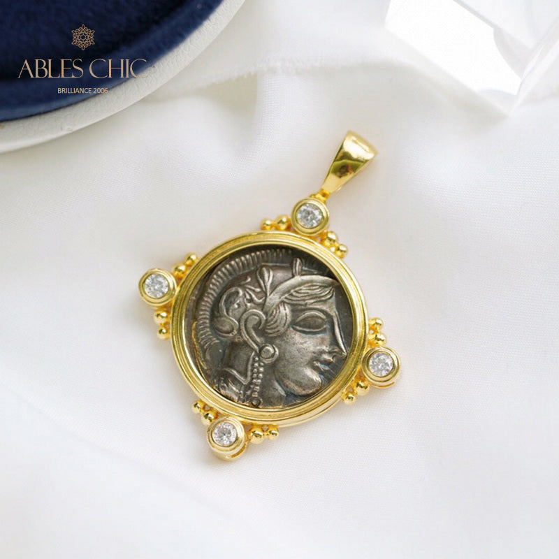 Roman Coin Necklace 5779