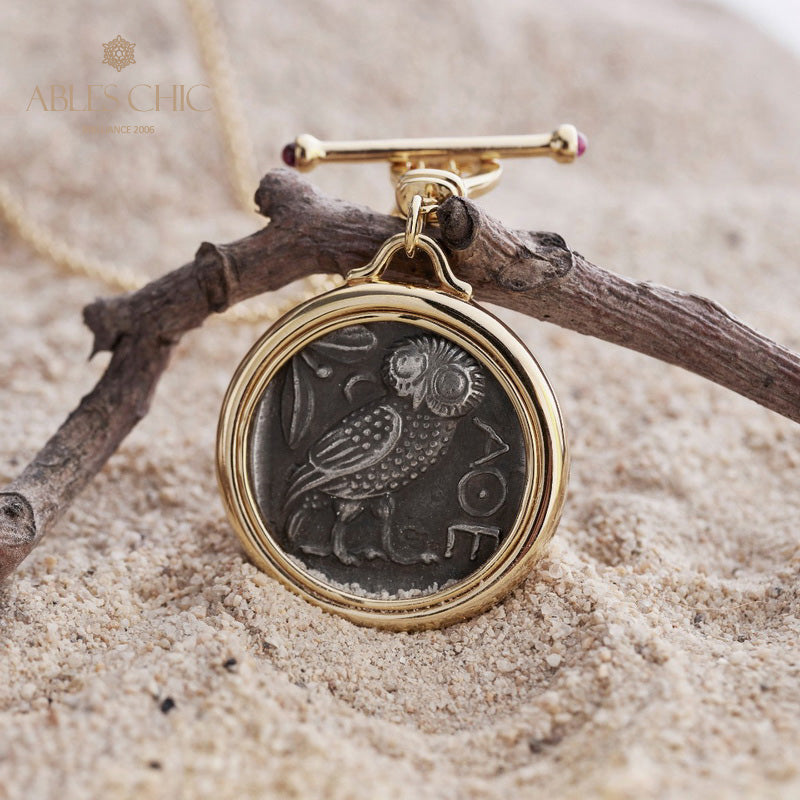 Zeus Greek Coin Necklaces 5913