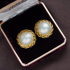 Mabe Pearl Garland Earrings 5906