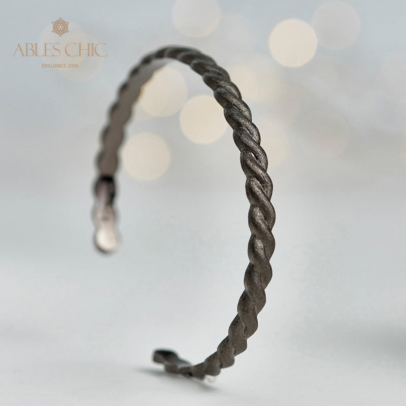 Rope Pattern Matte Bracelet 5921