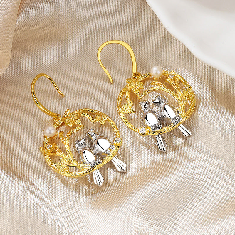 Freshwater Pearl Garland Earrings PE1049