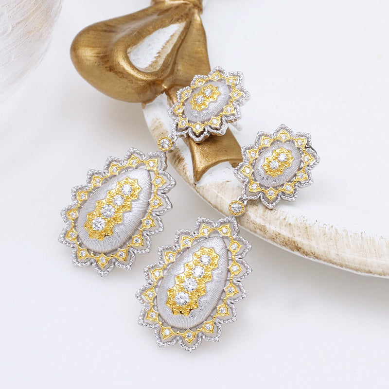 Silky Fretworks Earrings 5003