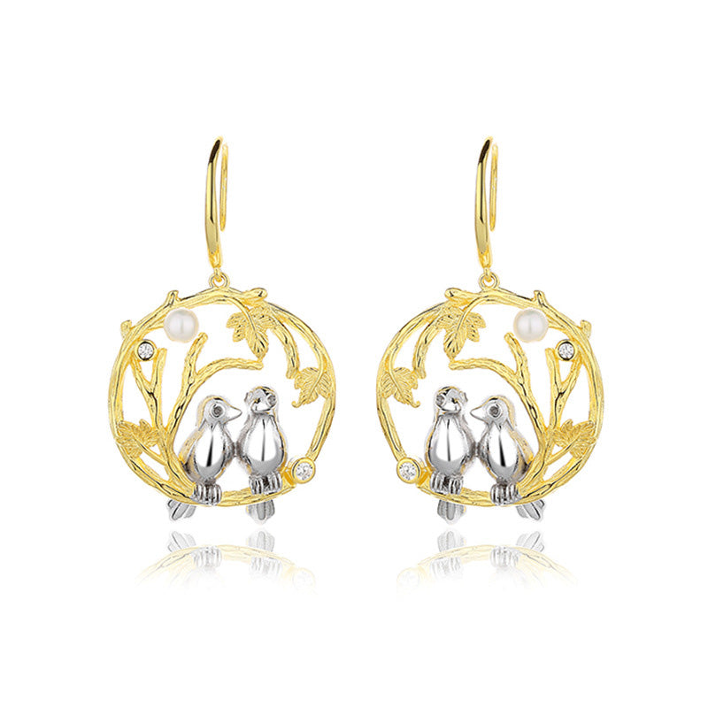 Freshwater Pearl Garland Earrings PE1049