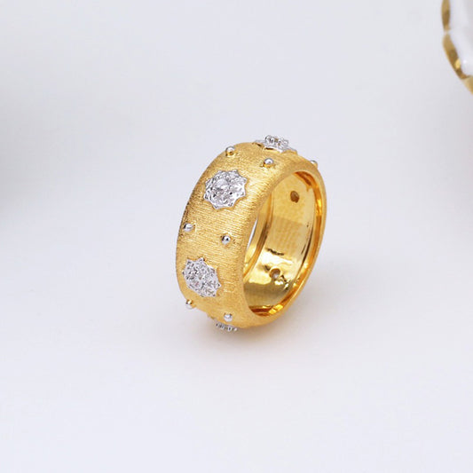 Starry Flowers Silky Ring 5027